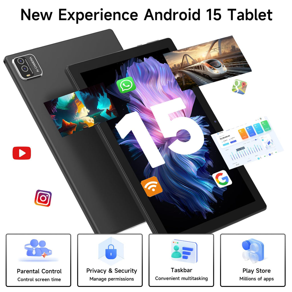 10 Inch Android Tablet with Case and Stylus W8977