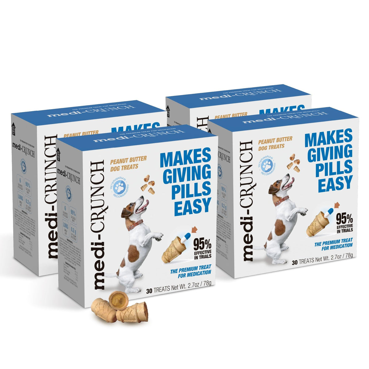 Peanut Butter Dog Pill Treats 120 Treats D5837
