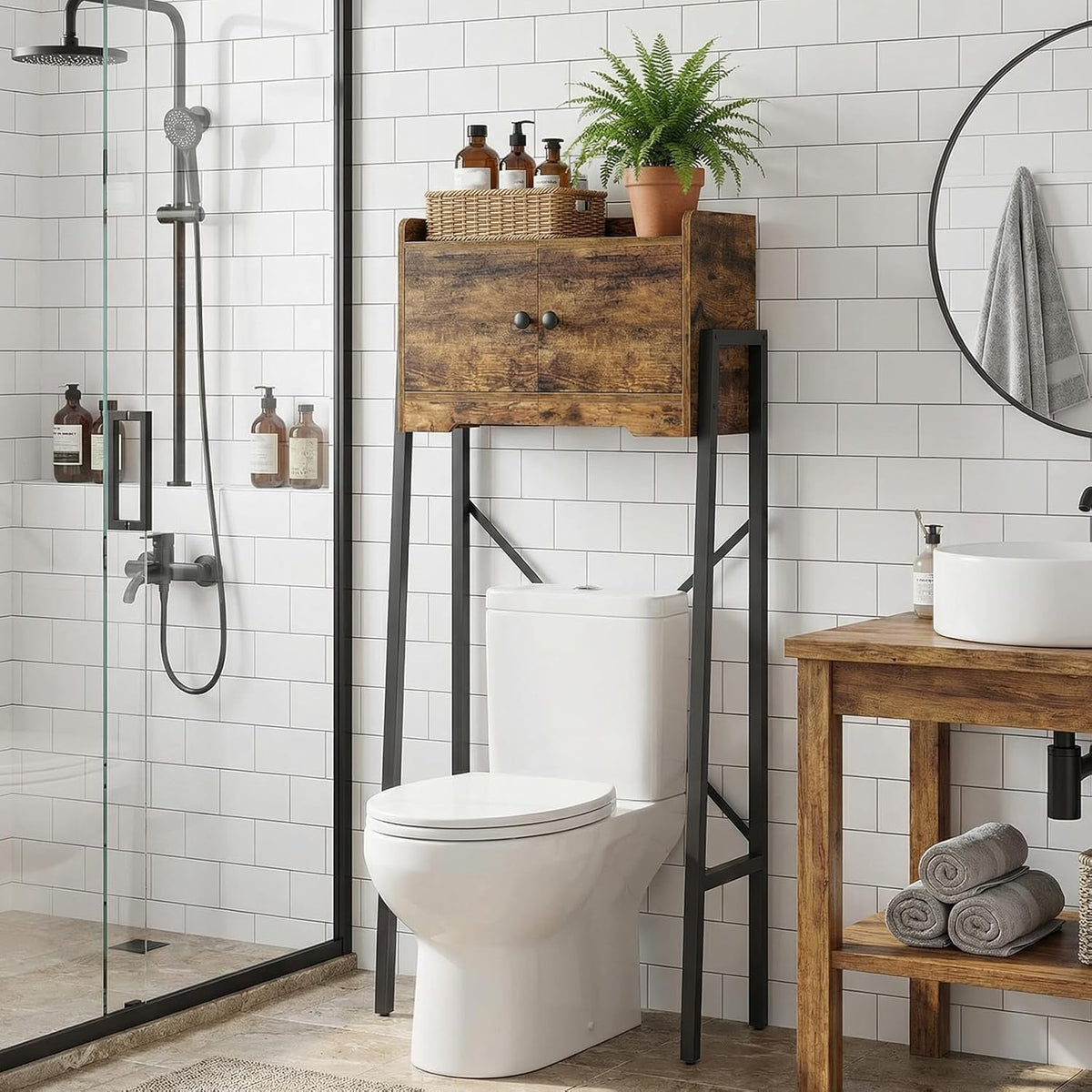 Over The Toilet Storage Cabinet W17187