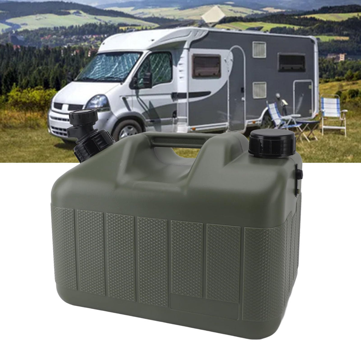10L Portable Water Canteen with Faucet G774013