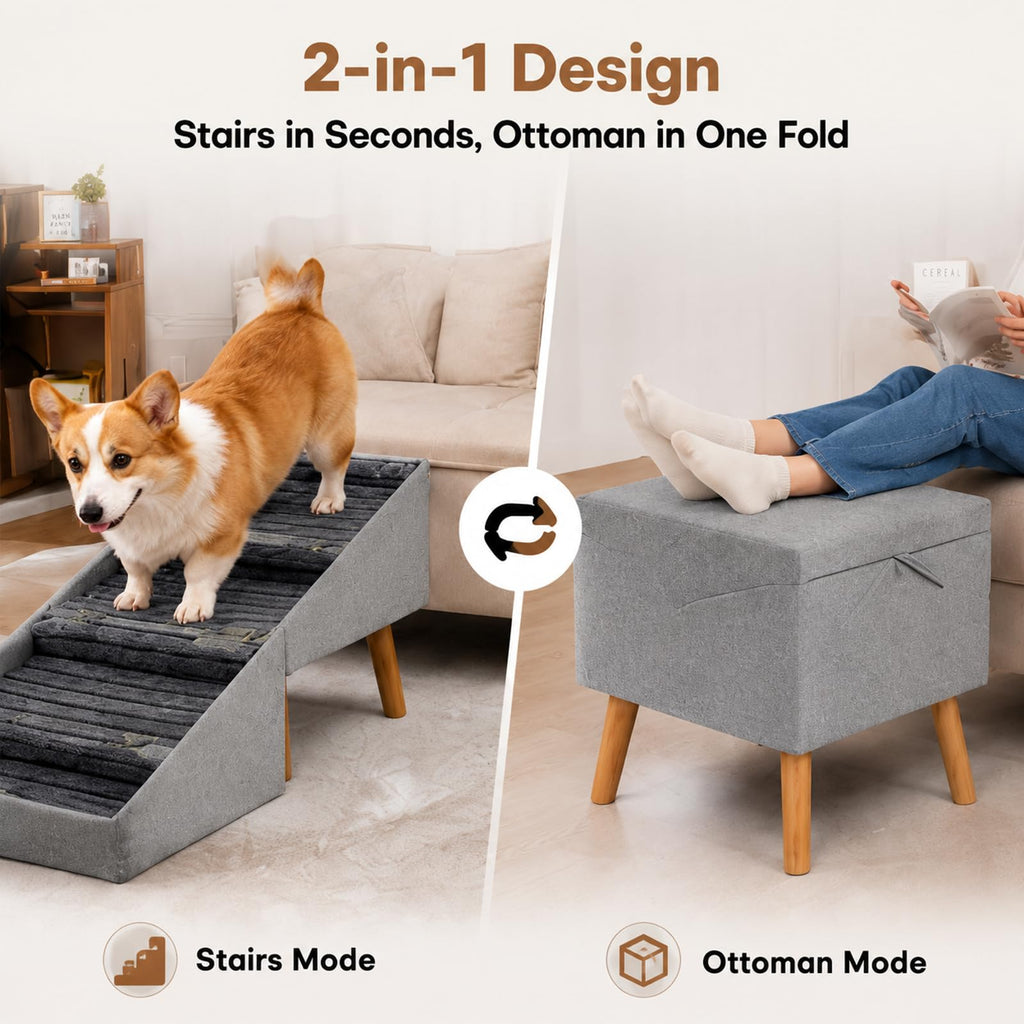 Foldable Anti Slip Pet Stairs G344132