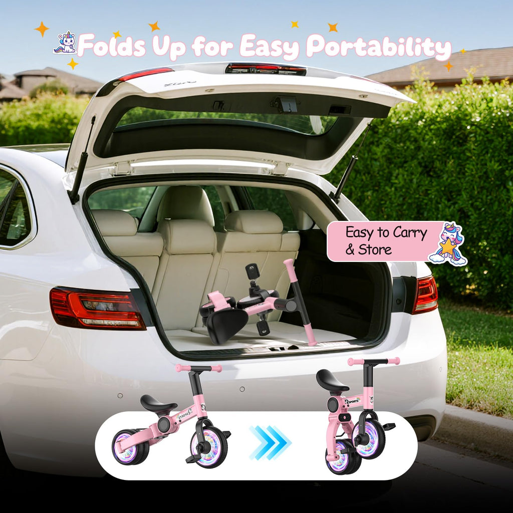 3 in 1 Toddler Balance Bike with Removable Pedals C237800