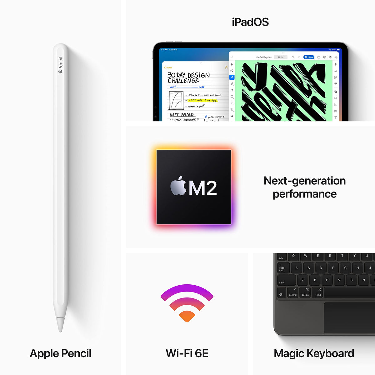 2022 iPad Pro 11-inch Wi-Fi 512GB Silver D875514