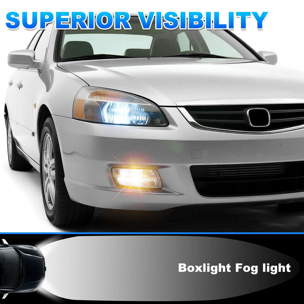 Fog Lights Assembly with Halogen Bulbs Clear Lens Switch Harness Kit Q12128