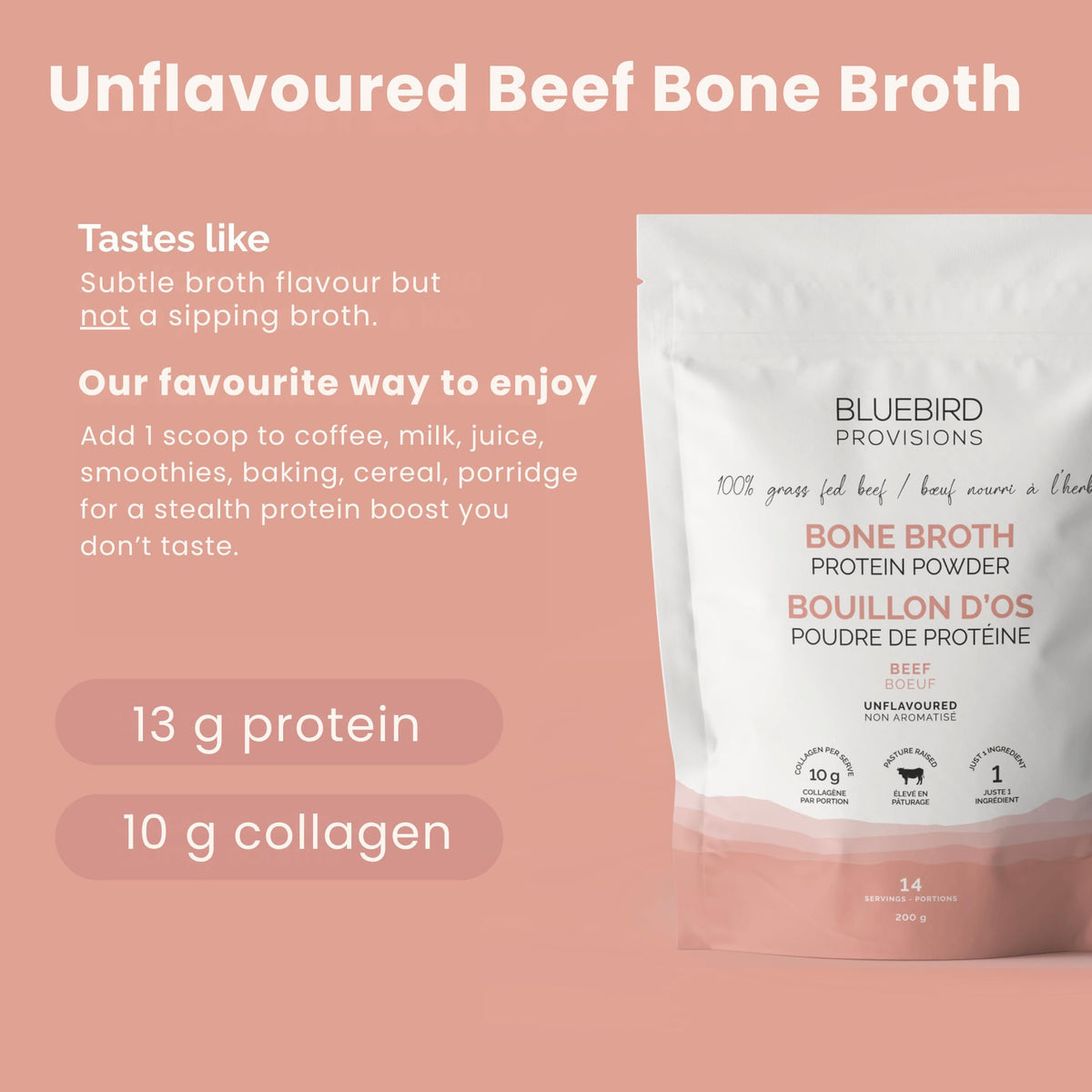 Beef Bone Broth Protein Powder F9384