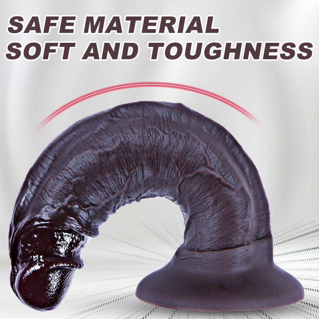 10.6" Dual Density Silicone Dildo Suction Cup U5610