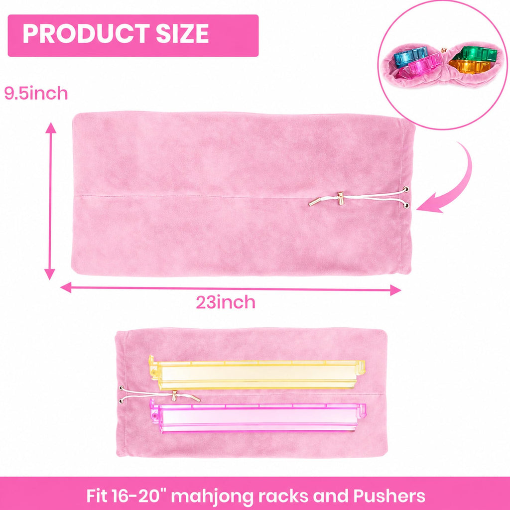 Mahjong Rack Storage Bag with 4 Dividers E800643