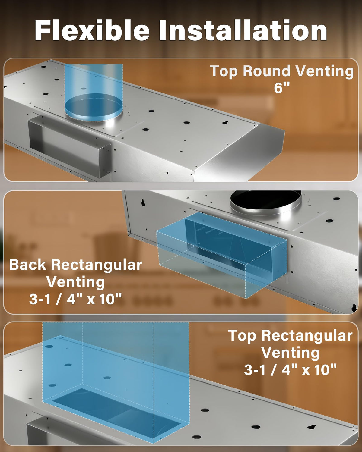 30 inch 900 CFM Stainless Steel Under Cabinet Range Hood J174