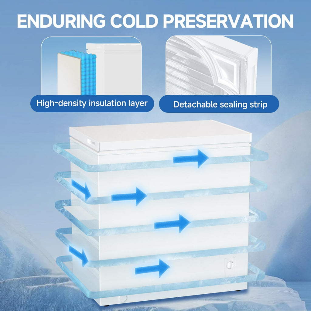 7.1 Cu.Ft Chest Freezer White Y195862