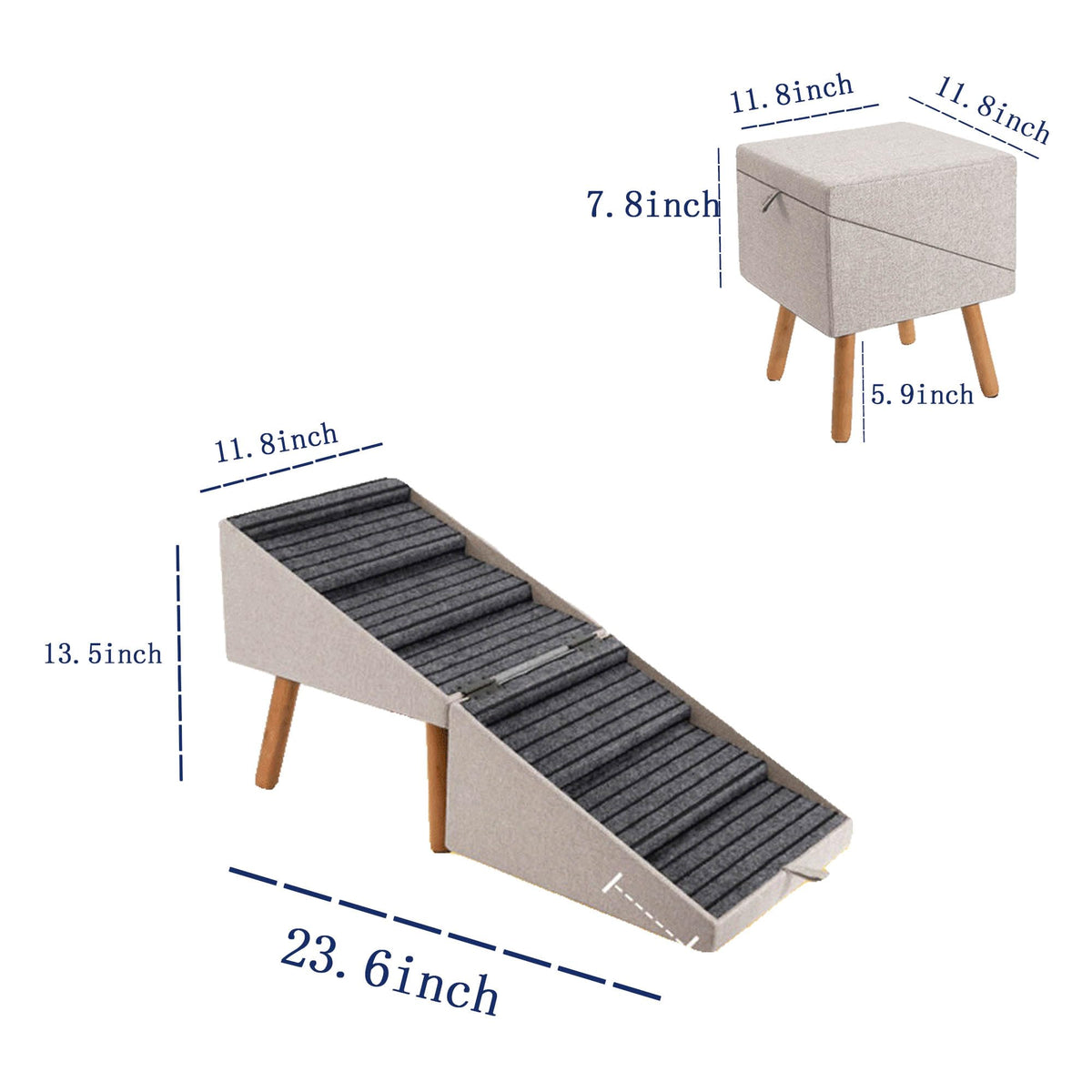 Foldable Anti Slip Pet Stairs G344132