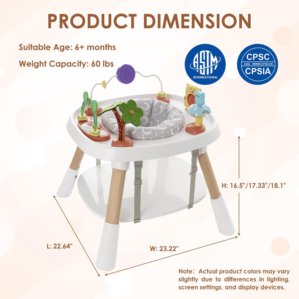 Baby Activity Center, 6-in-1 Stationary Jumper I597