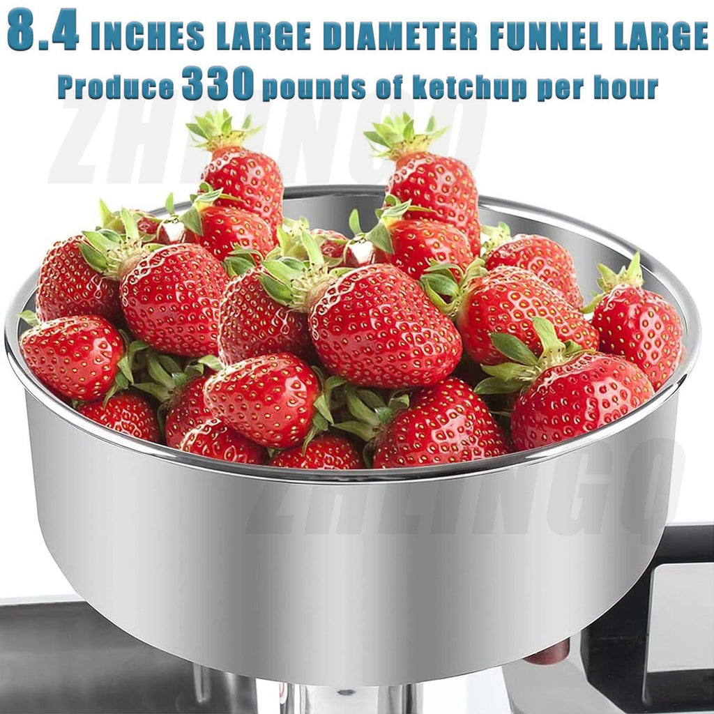 450W Stainless Steel Electric Tomato Strainer L5283