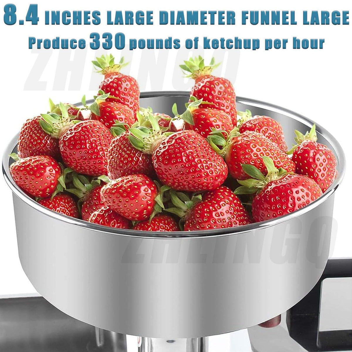 450W Stainless Steel Electric Tomato Strainer L5283