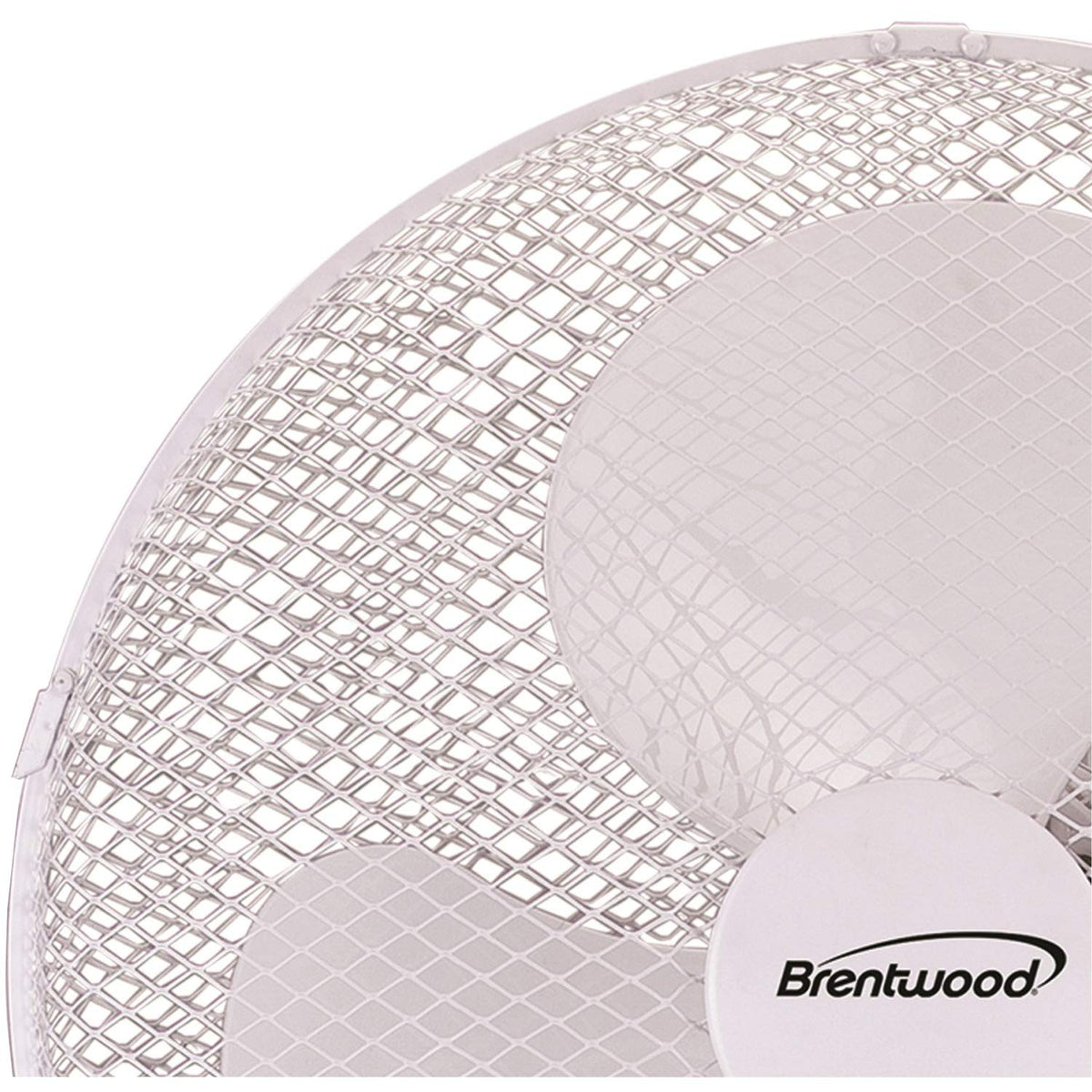 White 16-inch 3-Speed Oscillating Stand Fan Z49924