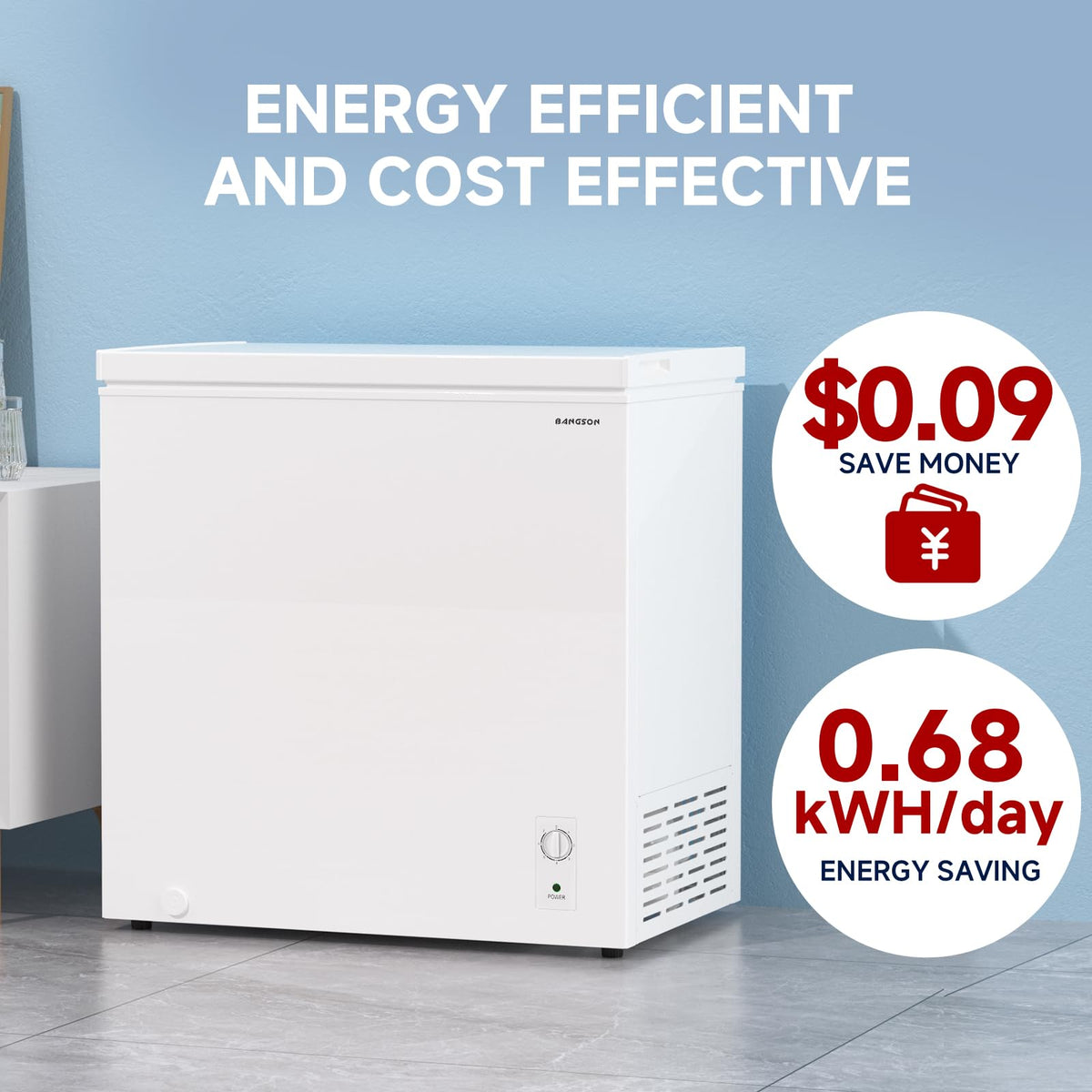 7.1 Cu.Ft Chest Freezer White Y195862