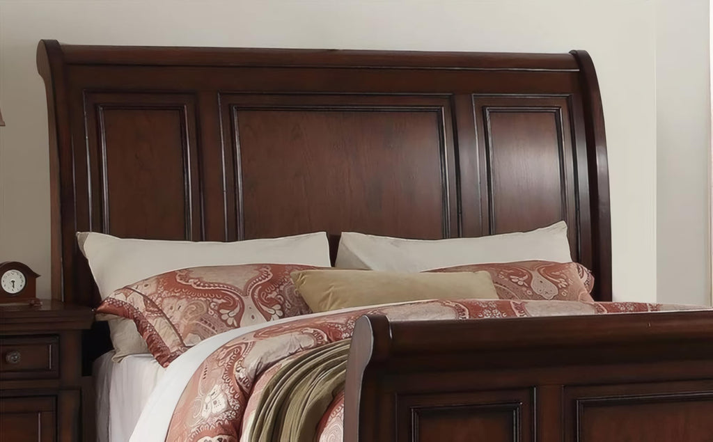 California King Bed Frame Antique Cherry G6811