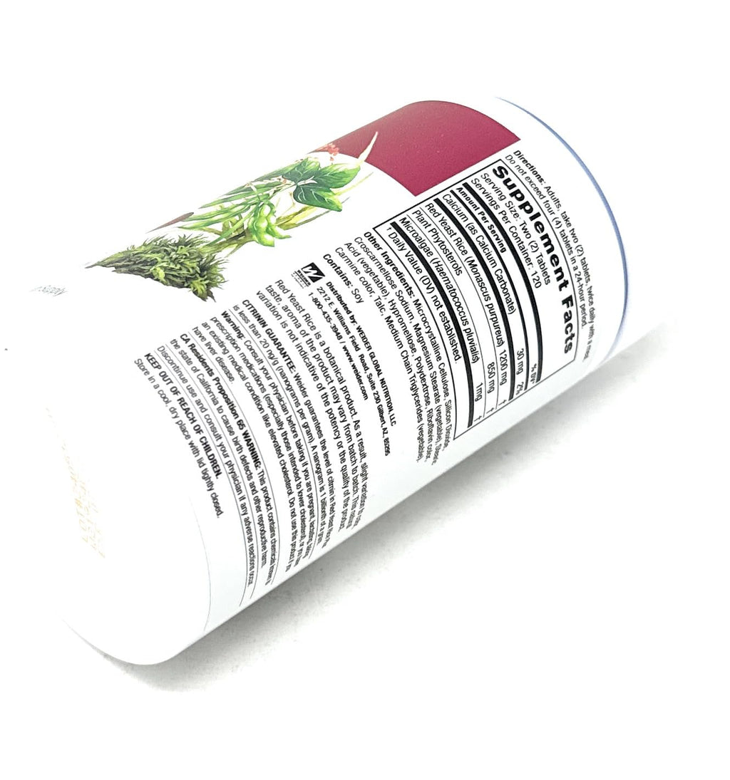 Red Yeast Rice 1200 mg 240 Tablets O878469