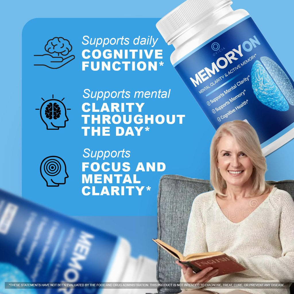 60 Capsules Brain Support Pills C44700