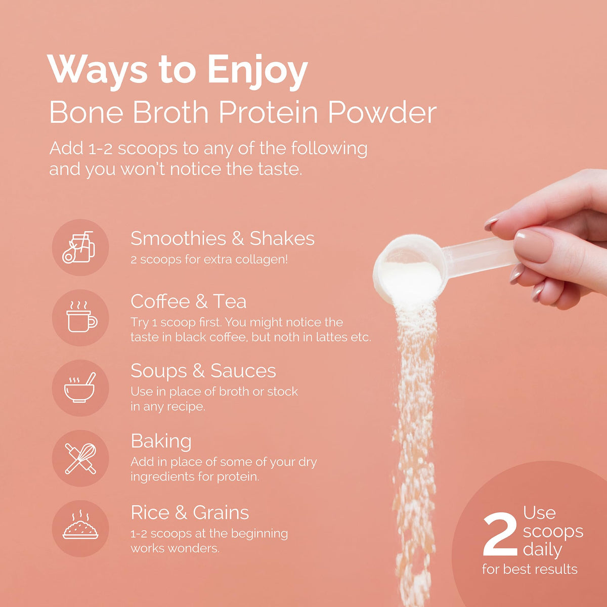 Beef Bone Broth Protein Powder F9384