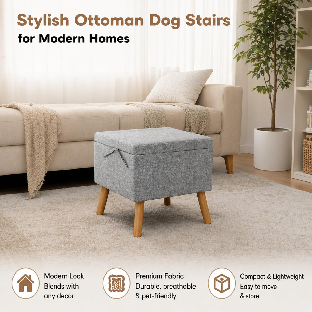 Foldable Anti Slip Pet Stairs G344132