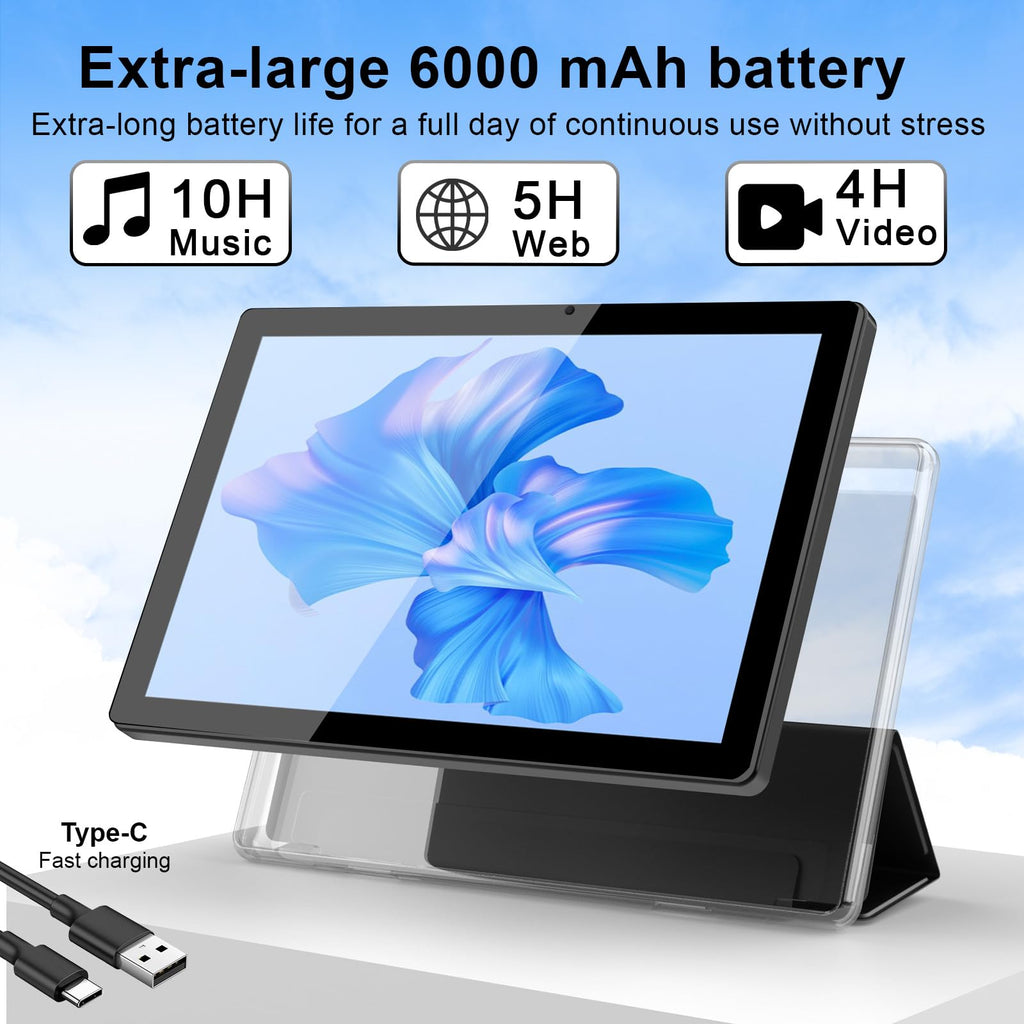 10 Inch Android Tablet with Case and Stylus W8977