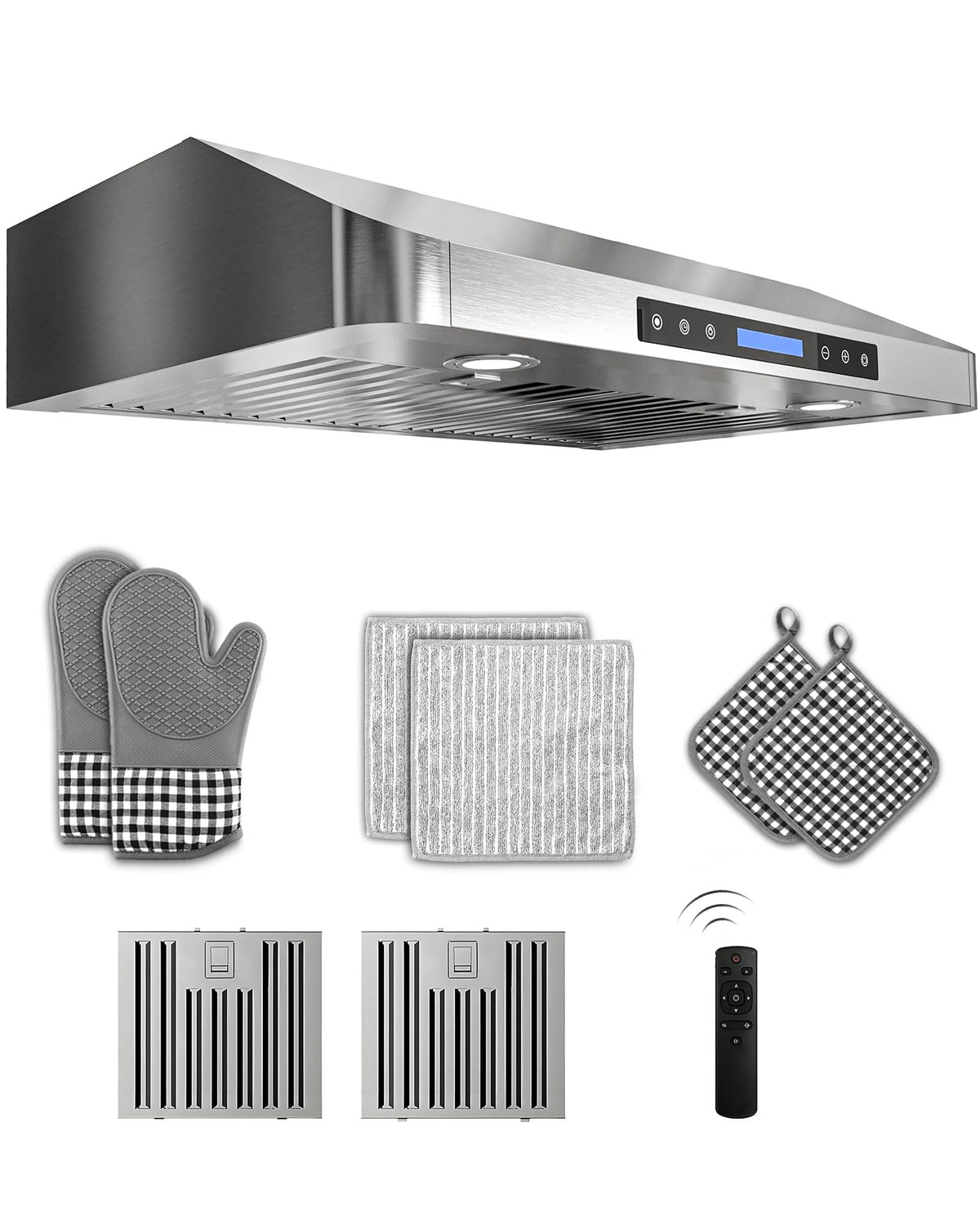 30 inch 900 CFM Stainless Steel Under Cabinet Range Hood J174