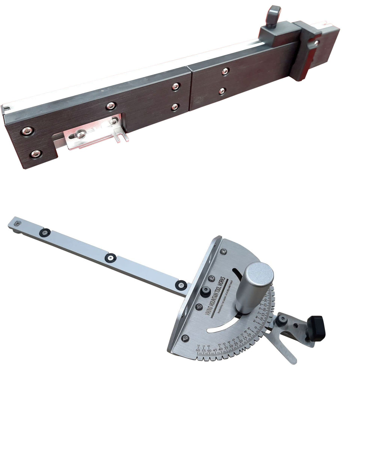 27 Position Precision Miter Gauge with Box Joint Fence and Stop I6148