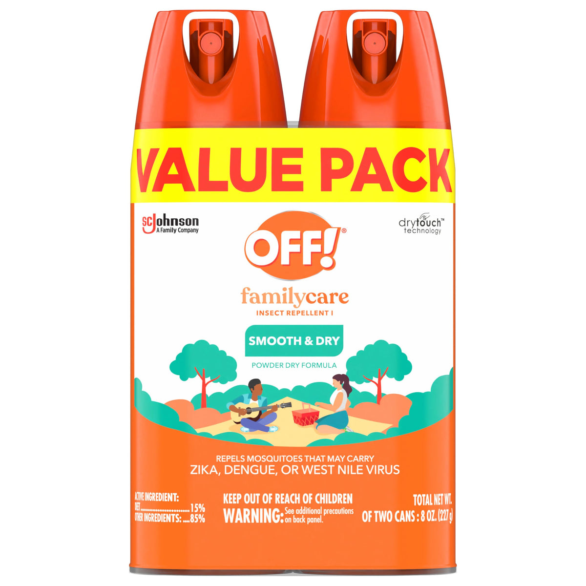 Insect & Mosquito Repellent Bug Spray 4 oz 2-Pack Q799