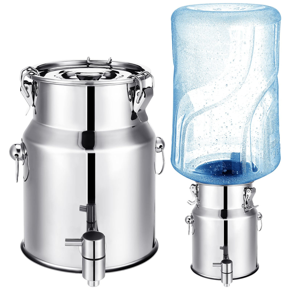 1.3 Gallon Stainless Steel Water Dispenser with Spigot J59743