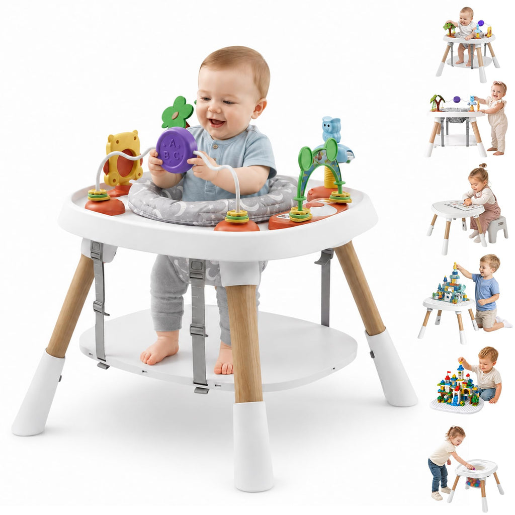 Baby Activity Center, 6-in-1 Stationary Jumper I597