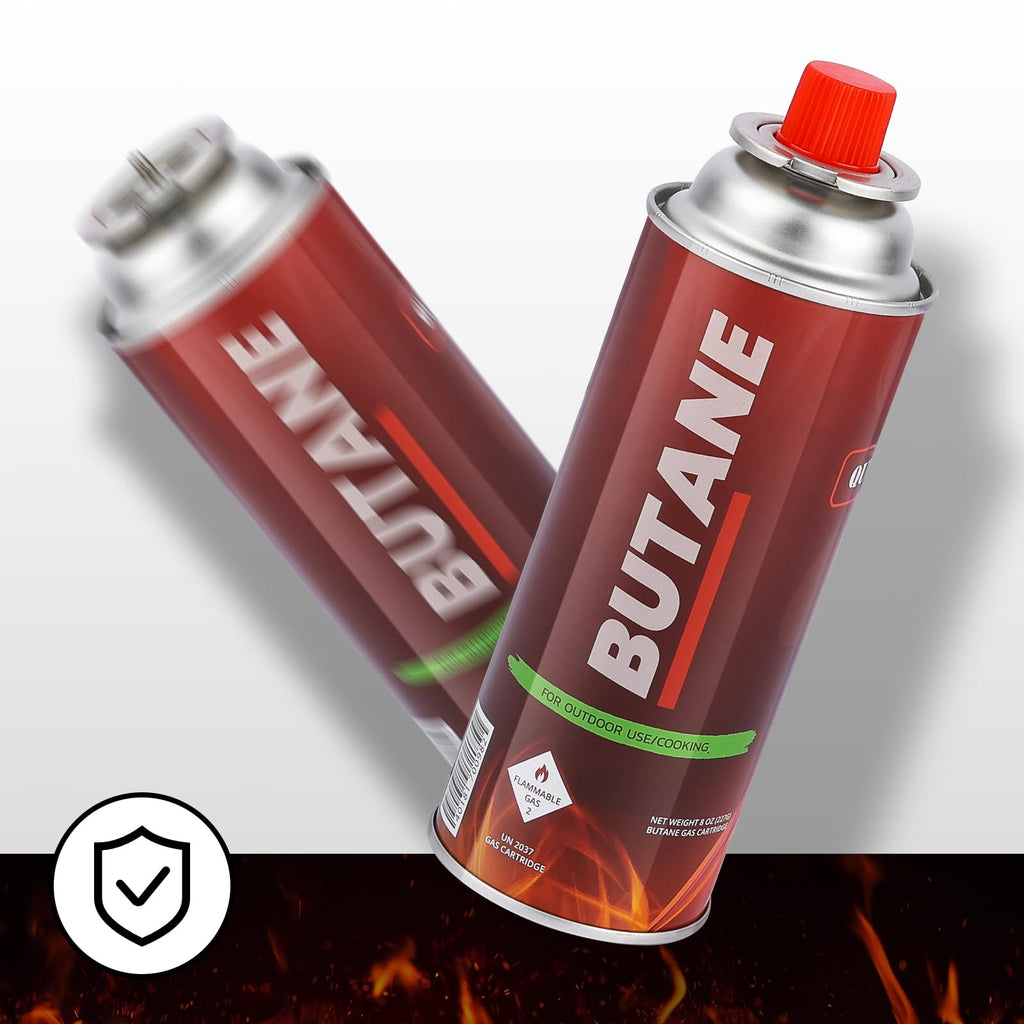 8oz Butane Fuel Canisters 4 Pack J598469