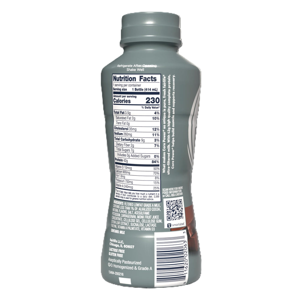 Chocolate High Protein Shake 42g 14oz 12 Pack S88610