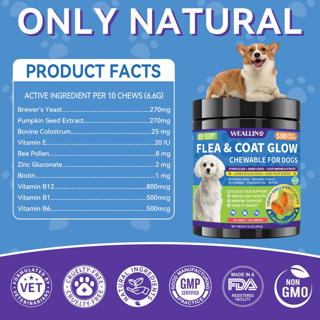 Flea and Tick Prevention for Dogs O270