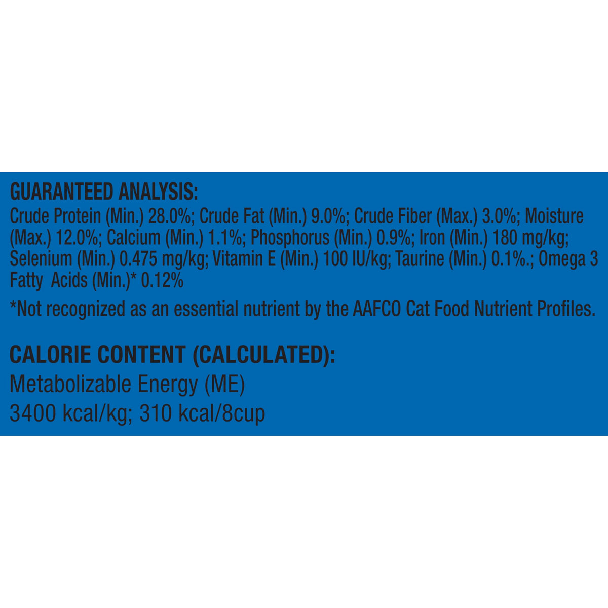 Dry Cat Food 28 Pound Bag H6576