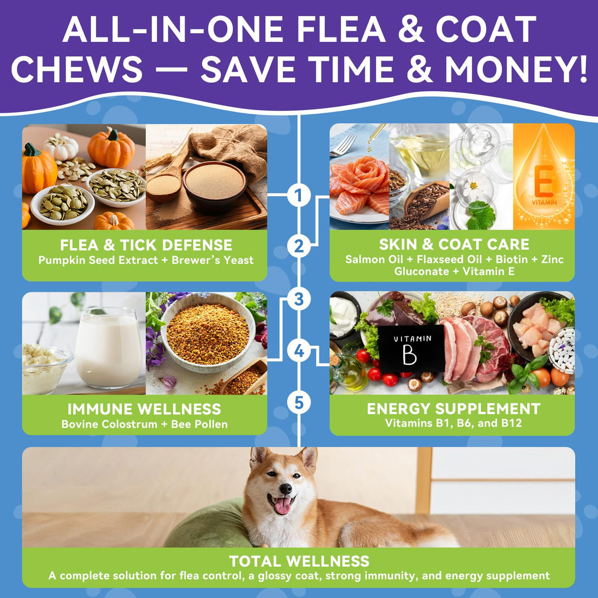 Flea and Tick Prevention for Dogs O270