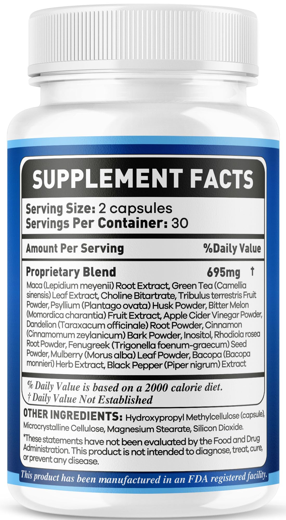 60 Capsules Brain Support Pills C44700