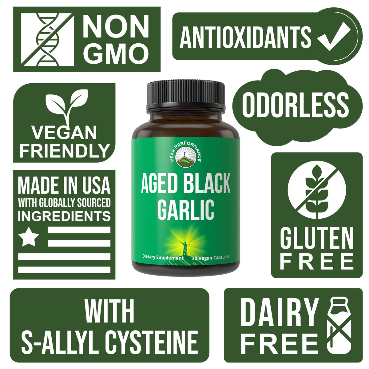 Black Garlic Capsules I791274