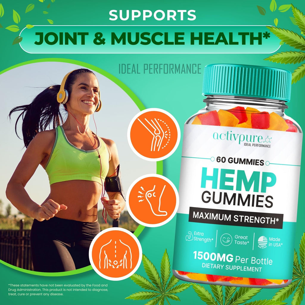 Hemp Gummies 60 Gummies U573702