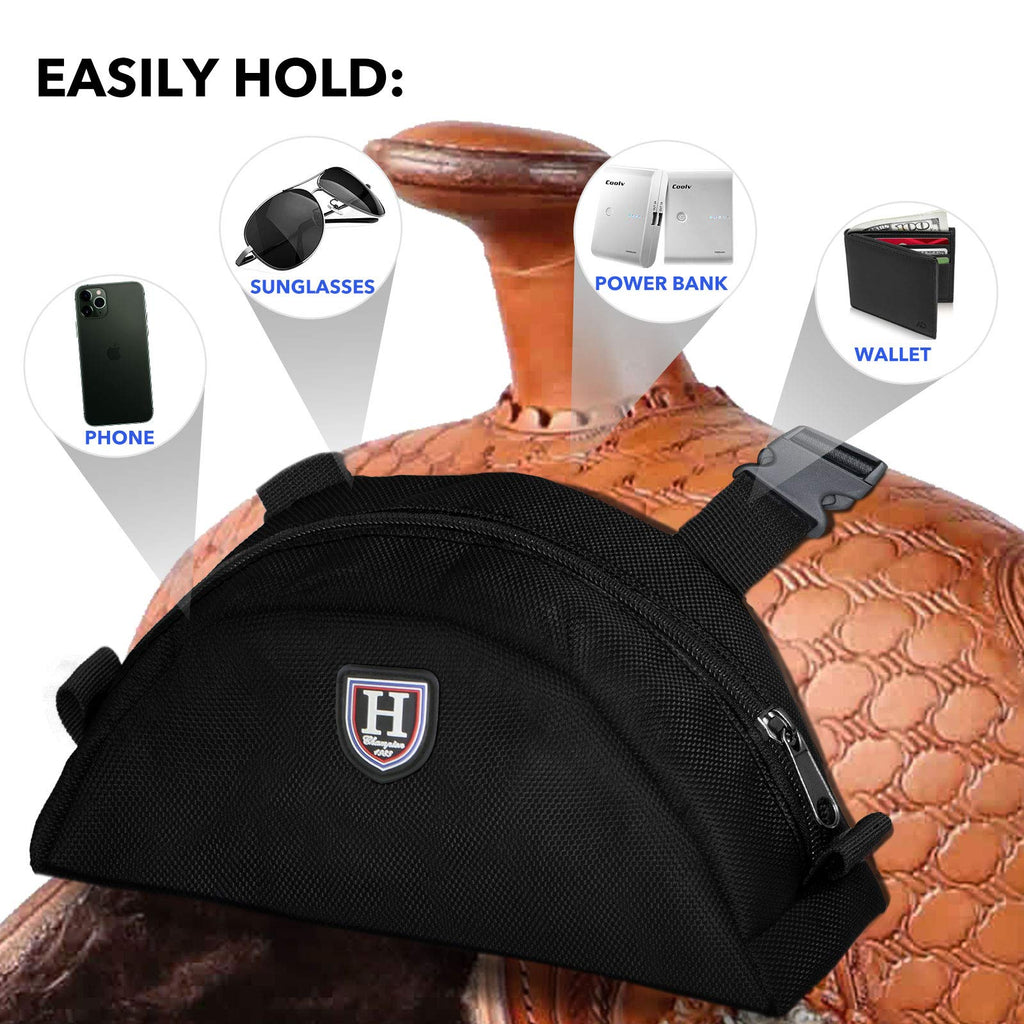 Saddle Pommel Pocket with Waterproof Fabric Pouch K62772