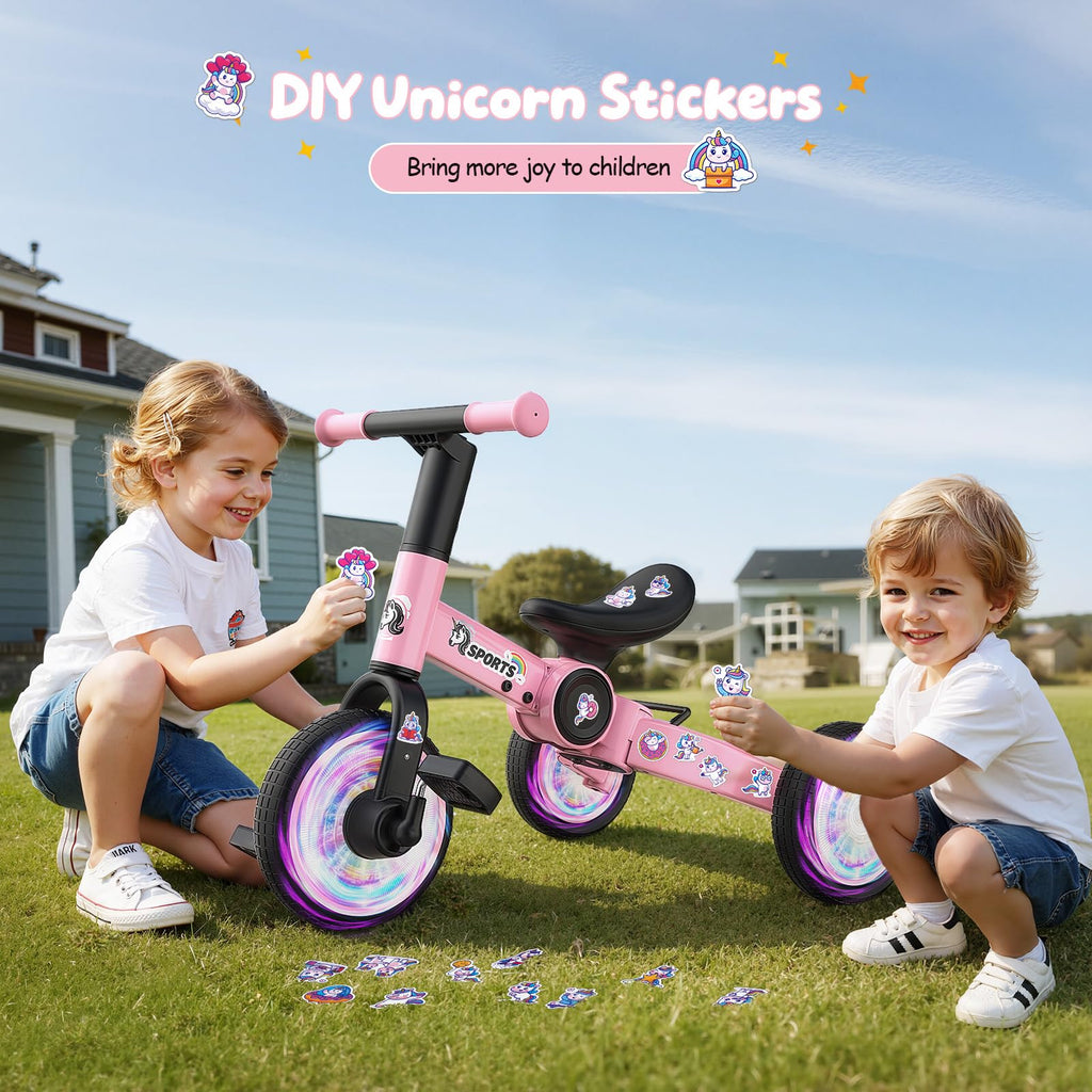 3 in 1 Toddler Balance Bike with Removable Pedals C237800
