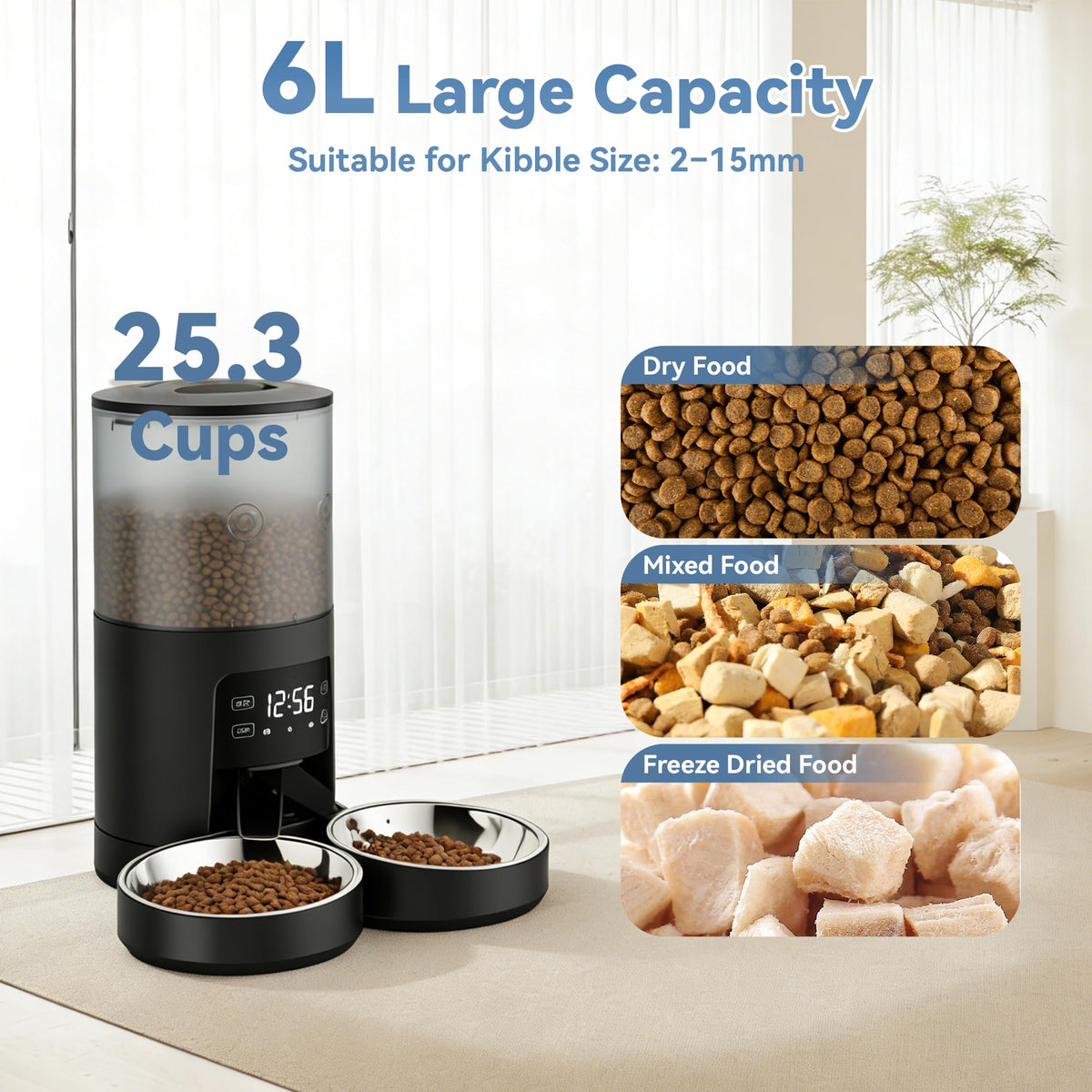 Automatic Cat Feeder 6L K6184