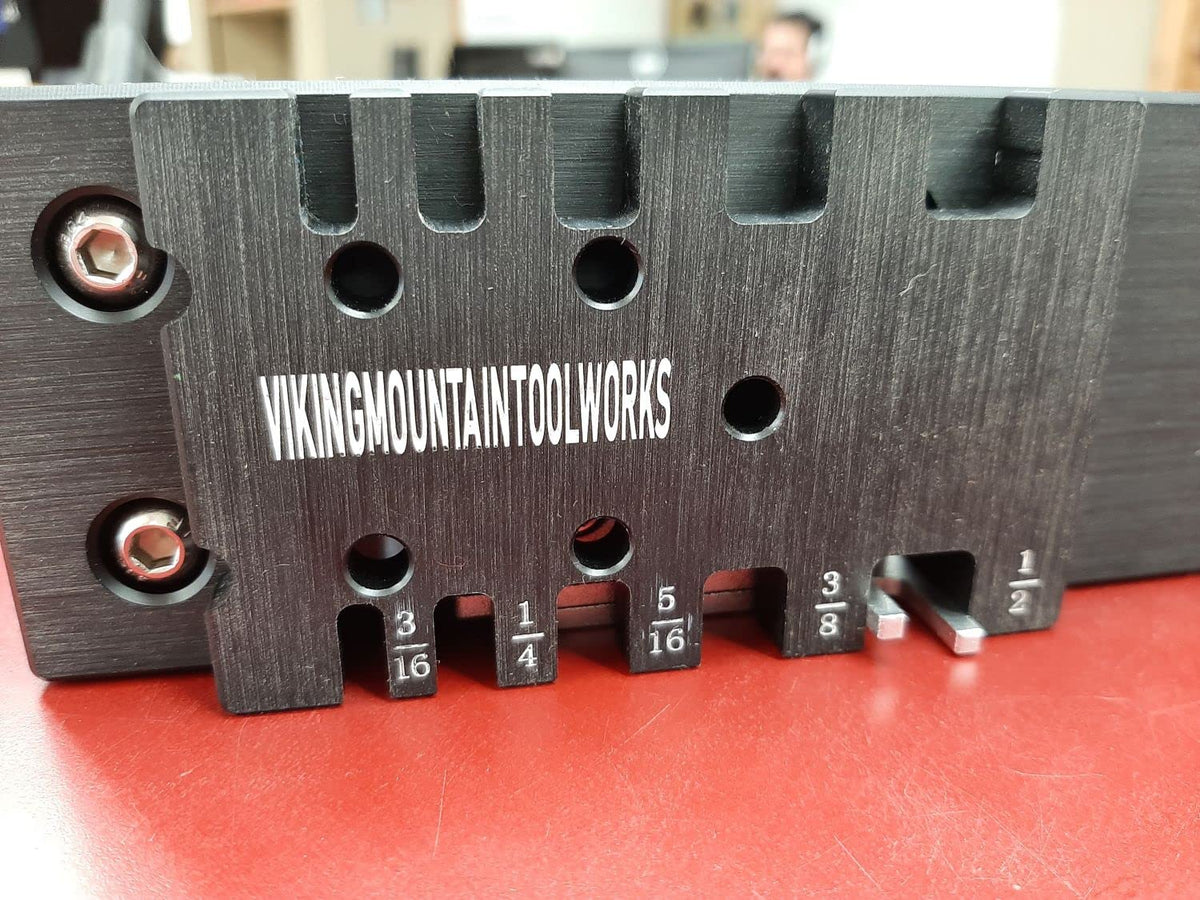 27 Position Precision Miter Gauge with Box Joint Fence and Stop I6148