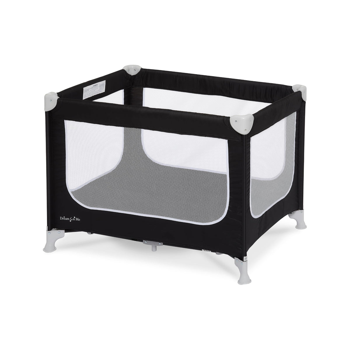 Portable Playard with Carry Bag, Black O92737