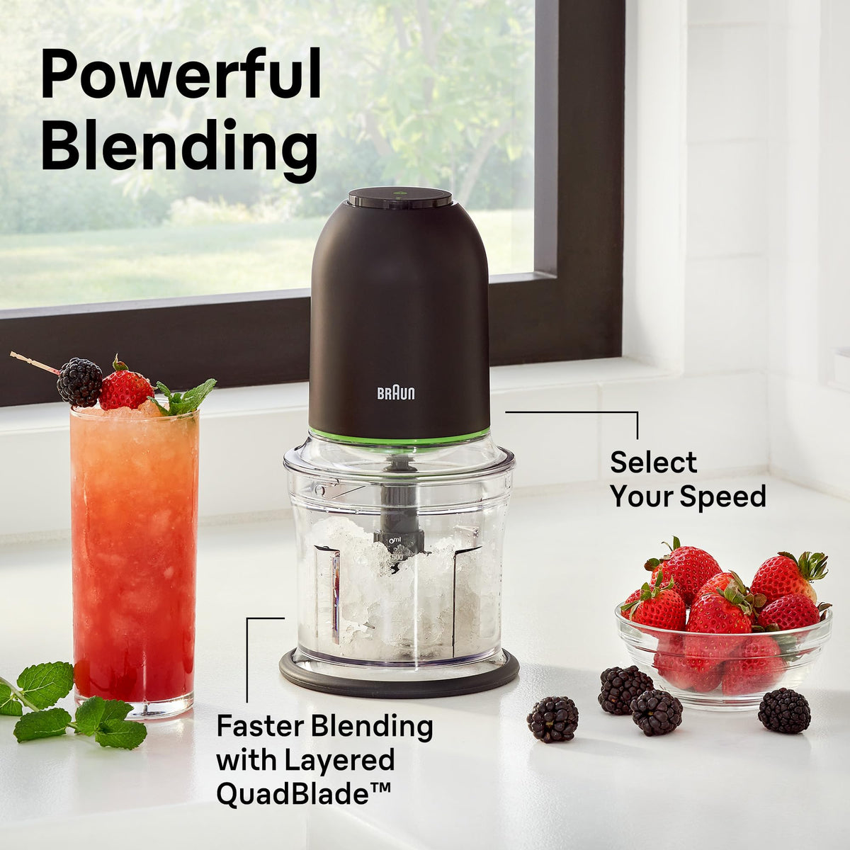 4 Cup Two Speed Pulse Mini Food Processor O57629