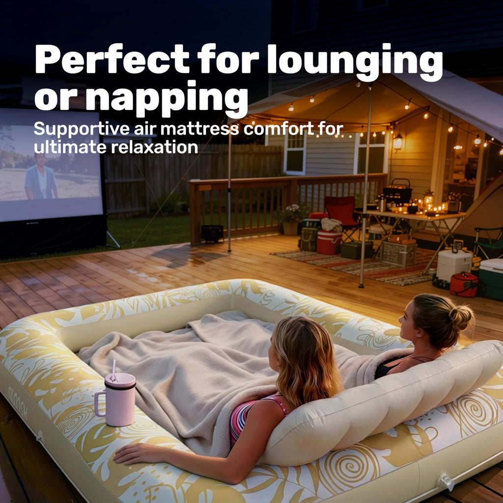 Inflatable Tanning Pool Lounger Float S51821