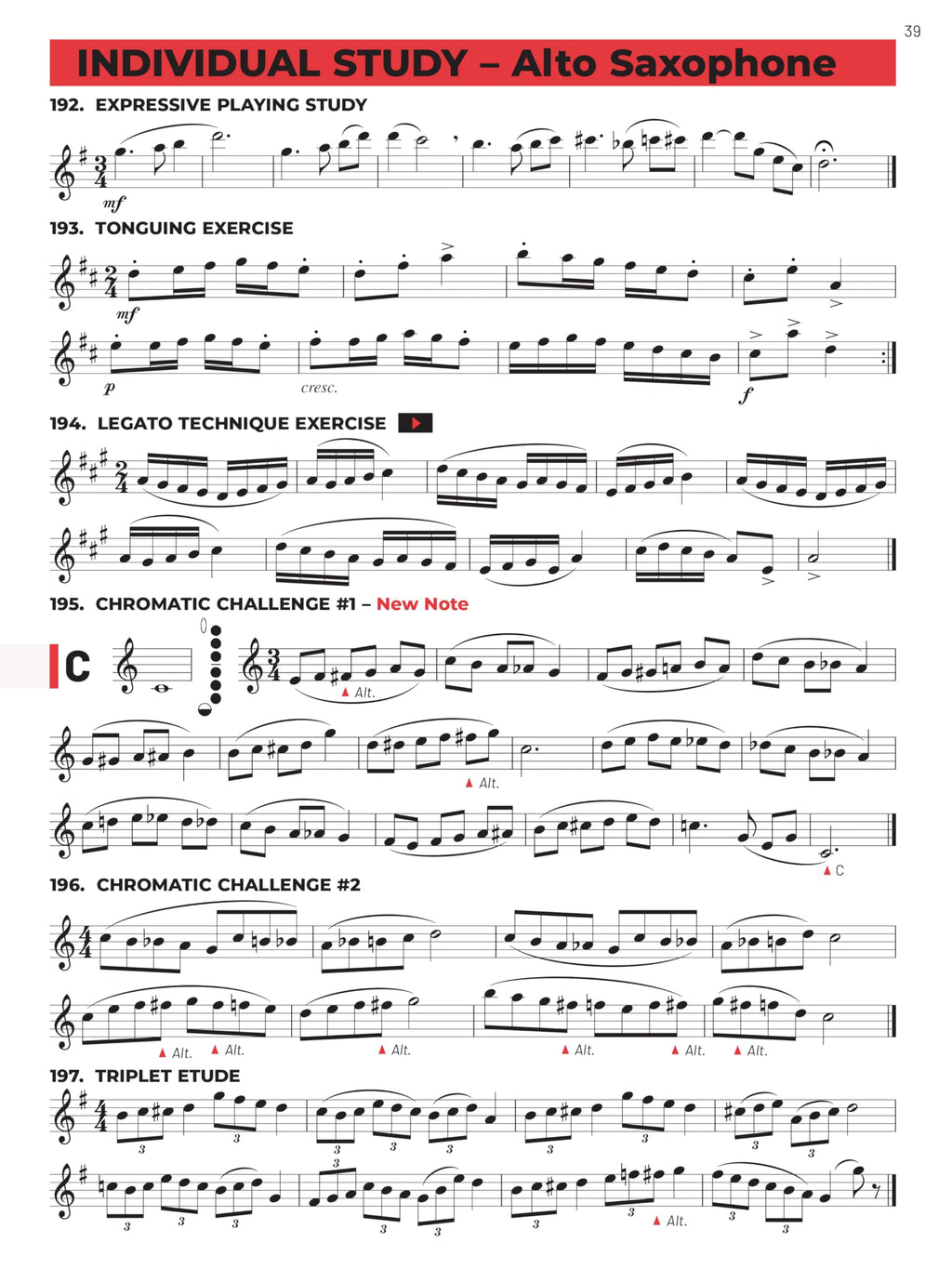 Eb Alto Saxophone Book 2 F7951