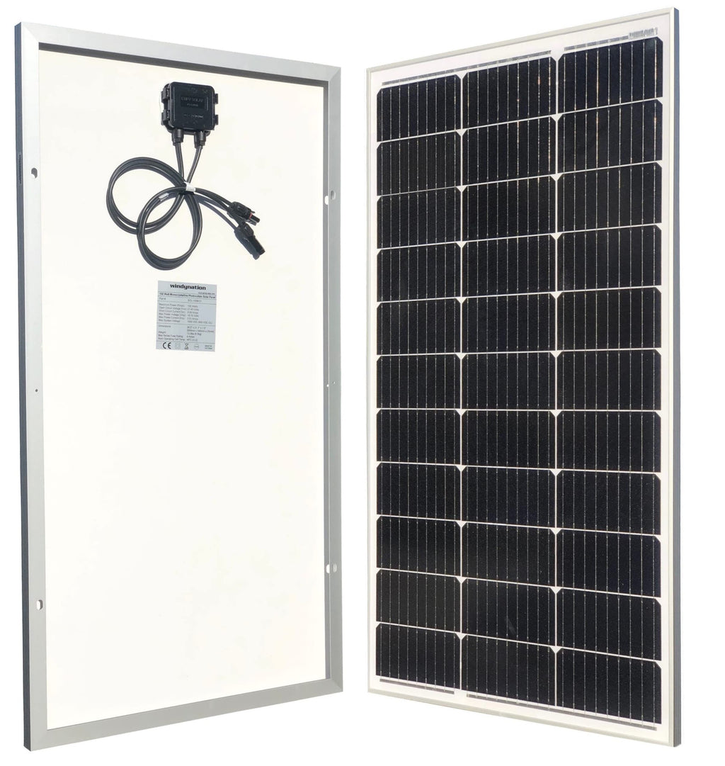 300 Watt Monocrystalline Solar Panel Kit with 1500W Power Inverter and 200ah AGM Battery T602