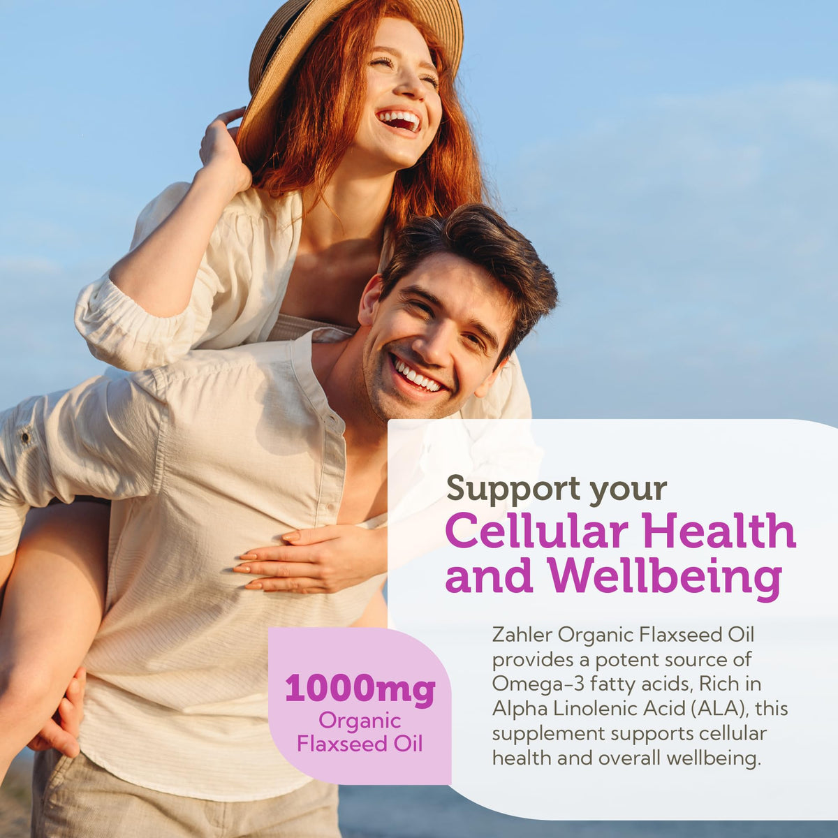 Organic Flaxseed Oil 1000mg Softgels 90 Count T333025