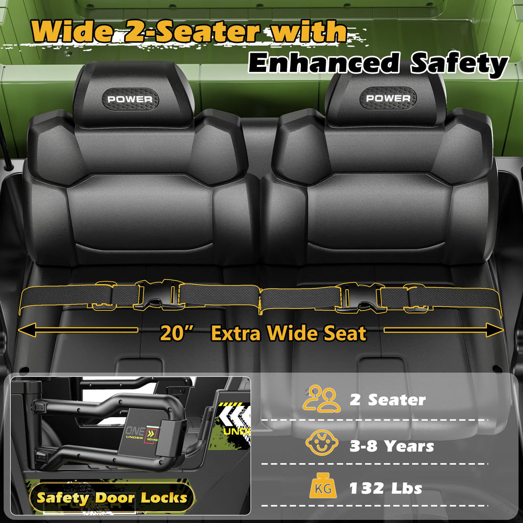 24V 2 Seater Ride On Dump Truck M5358