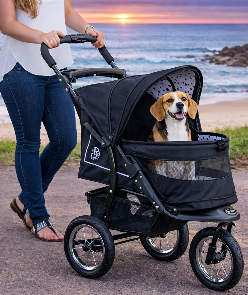 Spotted Pet Stroller T743318